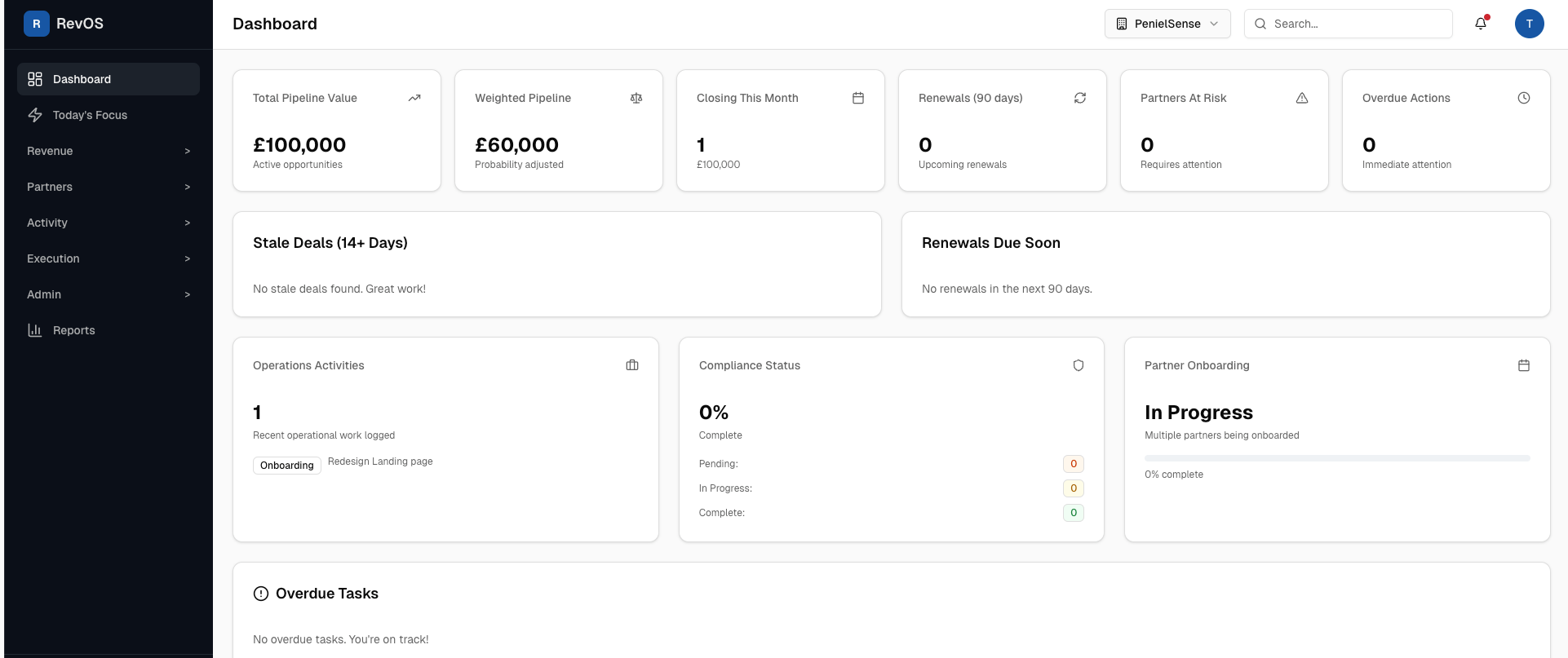 RevOS CRM